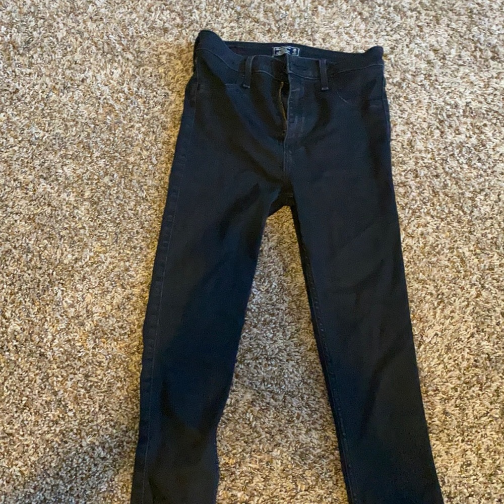 Abercrombie high rise jeggings